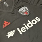 Adidas Dc United Mls Soccer Jersey  Men   s Size Medium  Short Sleeve  Black red