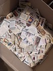 Lot Of 500 X Old Tobacco cigarette Cards Like Seen In This Photo  Lot 1930s  -