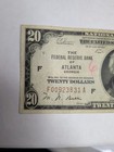  20 Dollars 1929 National Currency Federal Reserve Bank Of Atlanta 
