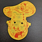 1960s Interstate Hosts Restaurants Vintage Die-cut Children s Menu Clown  Cowboy