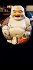 Laughing  Buddah 10 In  Tall 1920s To 1940s  10 In  Tall
