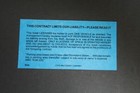 Welcome To Disneyland Blue Ticket Stub 93-04 Parking Receipt