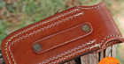 Custom Handmade Pure Cow Leather Sheath For 5  Folding Knife Survival Edc 1362