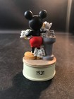 Vintage Walt Disney Collectible Lenox 1931 Mickey Steps Out Figurine