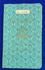 1948 American Consulate Saudi Arabia Issued Passport Bahrain Stamp Wwii Era