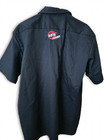 Dickies Afe Power Embroidered Work Shirt Black Men s Size Large Short Sleeve Nwt