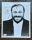 Luciano Pavarotti Signed  8x10 Photograph Jsa Coa Authentic