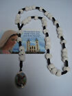 Saint St  Michael The Archangel Rosary Hand Made Ston-rocks Virgin Mary 
