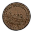 1841 Hard Times Token - Van Buren Webster Ship Credit Current - Sku-y5890