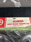 Vintage Nos Schwinn Approved Large Deluxe Touring Bag With Side Pockets 
