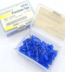  lot Of 100  Efd 5122-b Precision Tips 22 Gauge 0 5  Blue Nordson Boeing Surplus