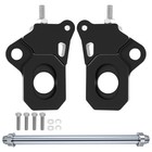 Rear Axle Adjuster Motorcycle Kit Fit For Harley Touring 2009-2025 Models Black