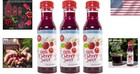 All Natural Montmorency Tart Cherry Juice - 12oz Bottles  3 Pack  Gluten-free