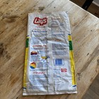Vintage Lays Bag Potato Chip Junk Food Frito Lays 80s Empty Snack