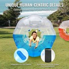 Kffkff Inflatable Crash Ball  Double Set  5ft 1 5m Diameter