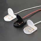 5pcs Cr2032 Button Coin Cell Battery Socket Holder Case Cover With Switch 