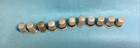 Lot Of 11 Vintage Advertising Metal Sewing Thimbles
