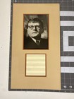 Composer Pianist Dmitri Shostakovich  1906-1975  Signed Musical Quotation Notes