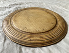 Antique English Bread Board Round - Rare Find