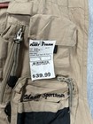 Master Sportsman Mens Xl Tan Rugged Outdoor 23 Pockets 9 Zipper Mens Vest Nwt