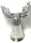 Pewter Deer Stag Head  Stainless Steel Barware Shot Glass By Jagermeister