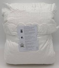 Pottery Barn Teen Loveshackfancy Garden Royale Full   Queen Duvet Cover   White