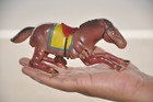 Vintage Wind Up Running Fine Celluloid Toy   Japan