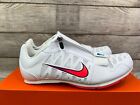 Nike Zoom Long Jump Lj 4 Track   Field Spikes White Flash Crimson 415339 New