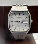  exc 5  Vtg Seiko Spirit 7n93-5000 Snowflake Dial Haq Quartz Mens Watch Japan