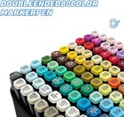 80 Colors Alcohol Markers Art Drawing Markers Coloring Painting Students Gifts
