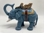 Elephant Cast Iron Mechanical Bank Hubley Reproduction - Tested