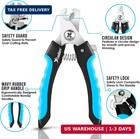 Candure Dog Nail Clippers And Trimmer With Safety Guard To Avoid Over-cutting To