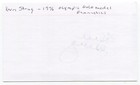 Kerri Strug Signed 3x5 Index Card Autographed Olympic Gold Medalist Gymastics
