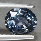 Unheated 1 33ct Natural Oval Blue Sapphire