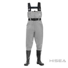 Fishingsir Chest Wader 2-ply Nylon Pvc Waterproof Fishing Hunting Wader M13