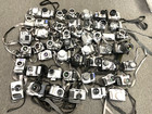 As-is Lot Of 45x  Mixed Brand Cameras Kodak olympus sony and More