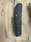 Boker Plus Tech Tool Blue Damast G10 Pocket Knife 2 80  Blade 12c27 - 01bo558