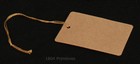 New 100 Pre-strung Blank Kraft Tags Heavy Cardstock  2-7 8  X 2 