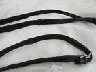 Soft Pimple Grip Reins W leather Ends stops  Blk Or Brn  3   Sale  20  Off