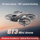 Mini Rc Drone With 4k Hd Dual Camera  Fpv Rc Led Quadcopter Adults Kids 2battery