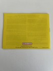 Nintendo Entertainment System Manual Only Nes Super Mario 3 Instruction Booklet