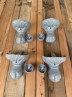 Rare Adjusting Antique Cast Iron Victorian Clawfoot Bath Tub Feet- Restored
