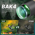 25-75 X 85 Hd Spotting Scope With Phone Adapter  Tripod   Carrying  Waterproof