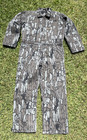 Winchester Vtg Mens Medium Insulated Treebark Camo One Piece Hunting Coveralls