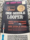 Vintage Grant Co One Needle Looper 1970 Illustrated Instructions 14 Patterns 70s