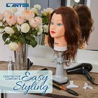 Cantor Wig Head Stand For Mannequin Head Multifunctional Clamp For Wig Head
