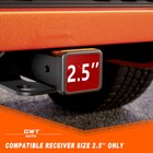 Adjustable Trailer Hitch 2 5 Inch Receiver 8 Inch Drop Hitch Tri-ball Heavy Duty