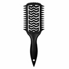 Vented Curl Defining Brush  Detangling   Clump-forming Styling Brush For Black