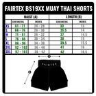 Fairtex Shorts Muay Thai Boxing Kickboxing Mma Training Free Shipping