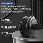 36v 48v 250w Mtb Ebike Conversion Kit Brushless Geared Rear Cassette Hub Motor